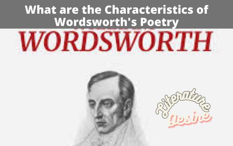 Characteristics of Wordsworth Poetry