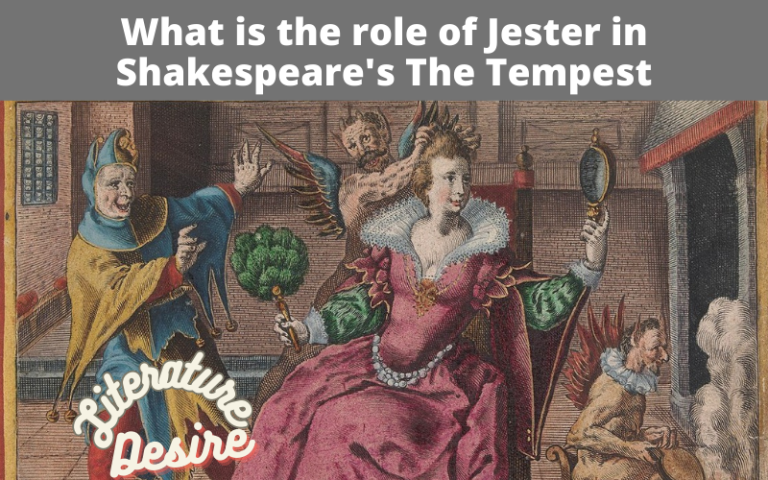 Jester in Shakespeare's The Tempest