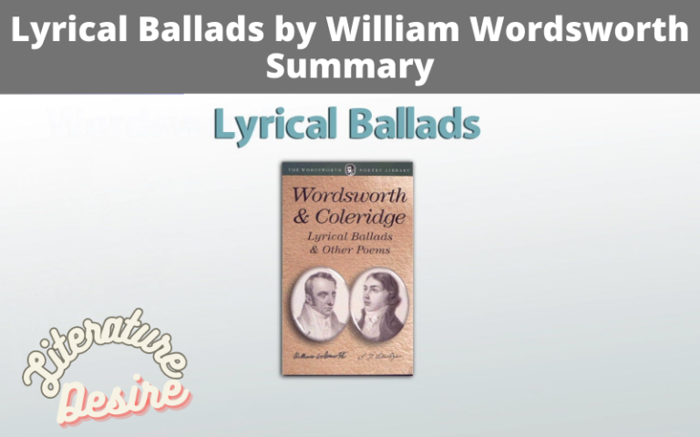 lyrical ballads resumen