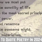 How To Quote Poetry In 2024