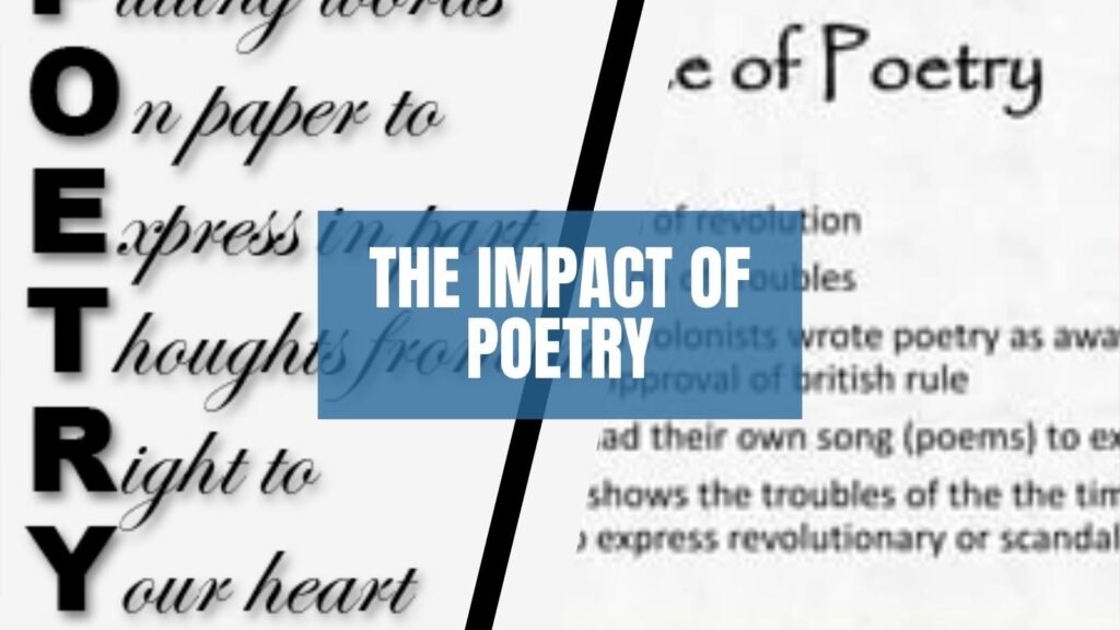 The Impact of Poetry